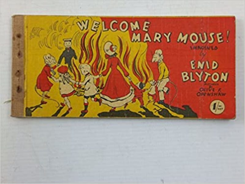 Book cover for "Welcome Mary Mouse!" by Enid Blyton