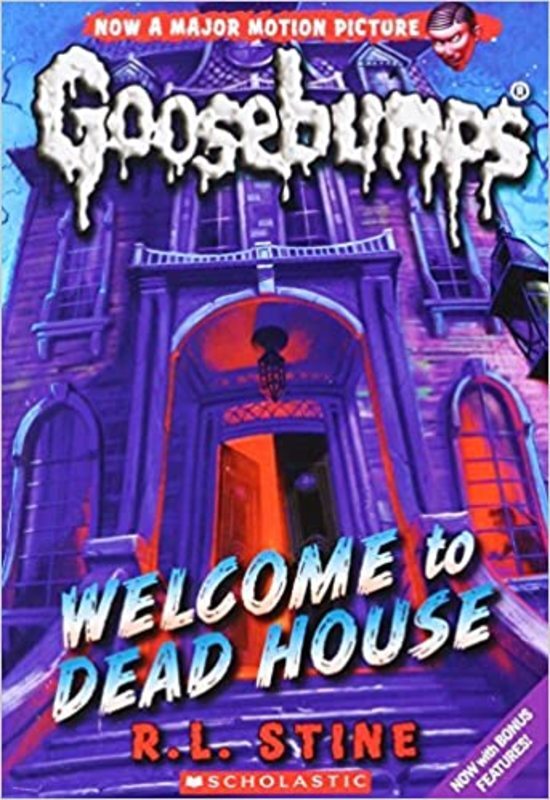 Book cover for "Welcome to Dead House" by R.L. Stine