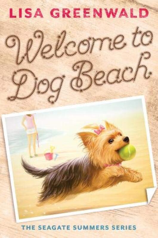 Book cover for "Welcome to Dog Beach" by Lisa Greenwald
