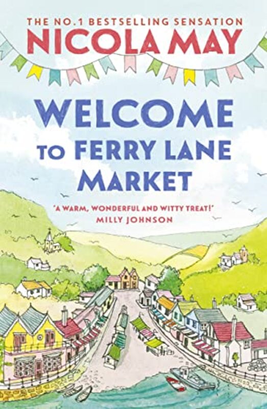 Book cover for "Welcome to Ferry Lane Market" by Nicola May