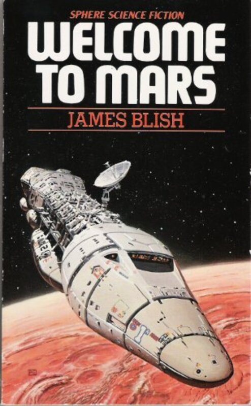Book cover for "Welcome to Mars" by James Blish