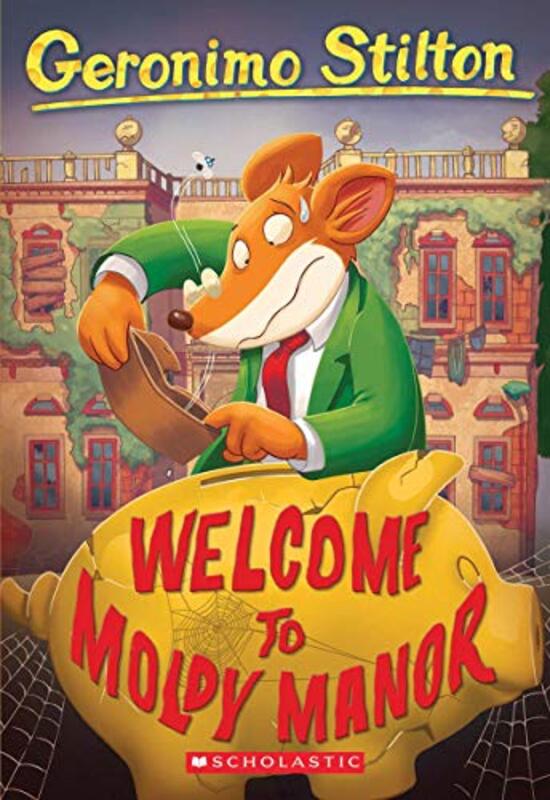 Book cover for "Welcome to Moldy Manor" by Elisabetta Dami