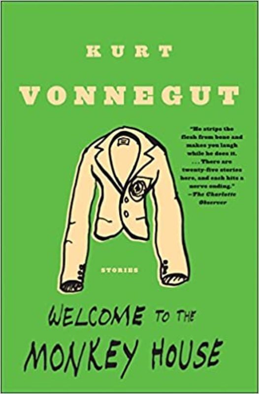 Book cover for "Welcome to the Monkey House" by Kurt Vonnegut