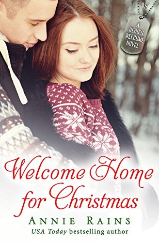 Book cover for "Welcome Home for Christmas" by Annie Rains