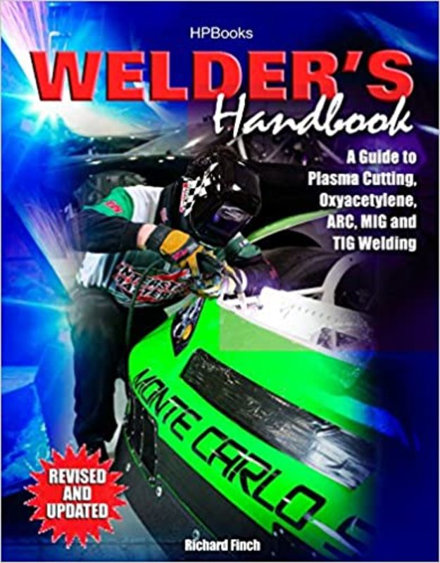 Book cover for "Welder's Handbook" by Richard Finch
