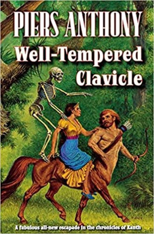 Book cover for "Well-Tempered Clavicle" by Piers Anthony