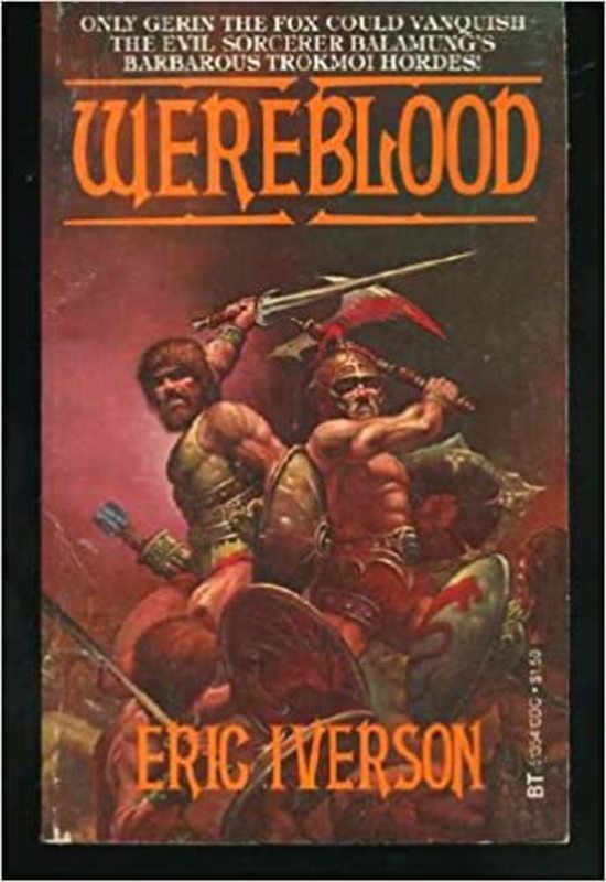 Book cover for "Wereblood" by Harry Turtledove