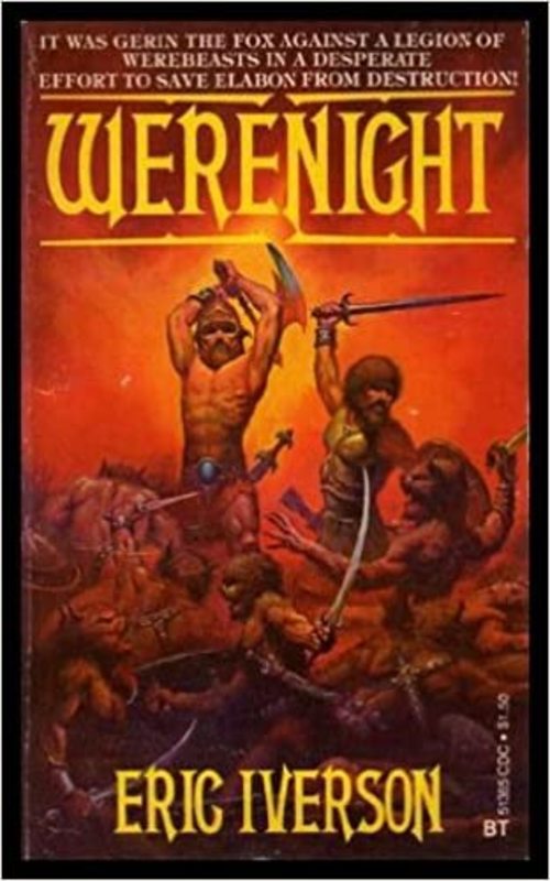 Book cover for "Werenight" by Harry Turtledove