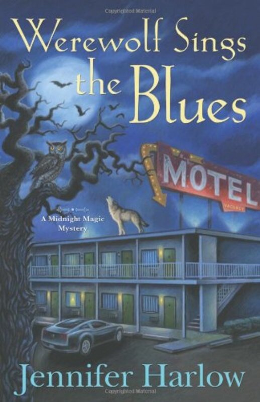 Book cover for "Werewolf Sings the Blues" by Jennifer Harlow