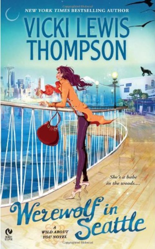 Book cover for "Werewolf in Seattle" by Vicki Lewis Thompson