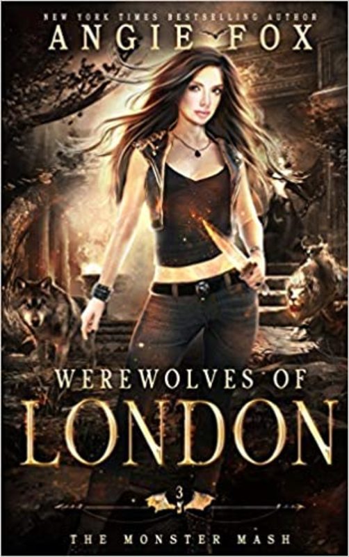 Book cover for "Werewolves of London" by Angie Fox