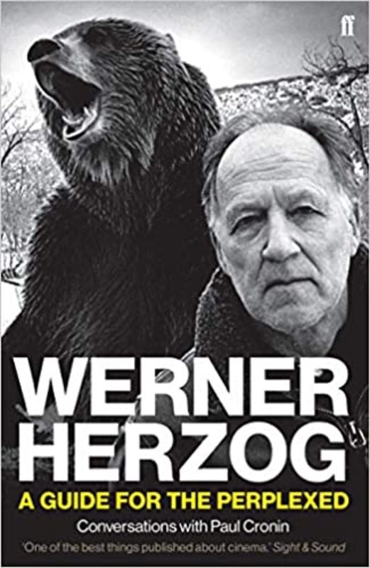 Book cover for "Werner Herzog" by Paul Cronin