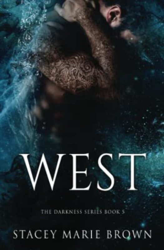 Book cover for "West" by Stacey Marie Brown