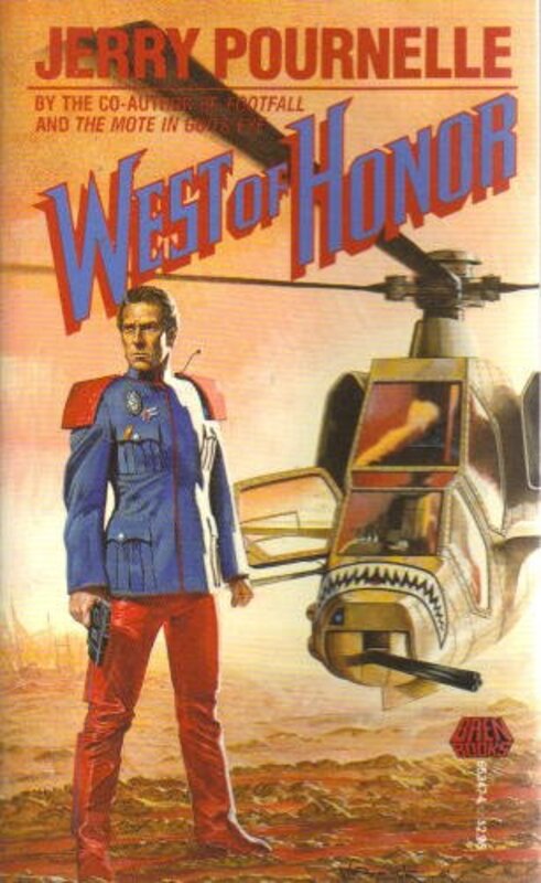 Book cover for "West Of Honor" by Jerry Pournelle