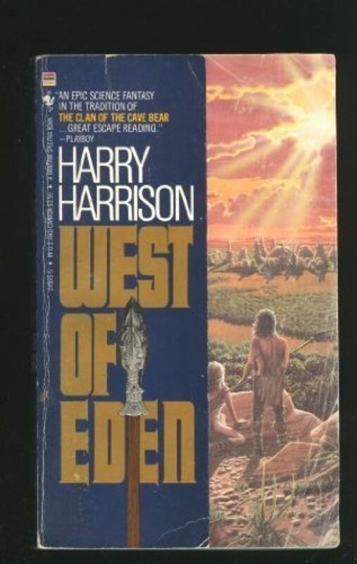 Book cover for "West of Eden" by Harry Harrison