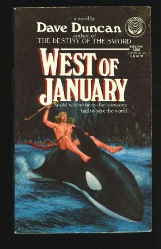 Book cover for "West of January" by Dave Duncan