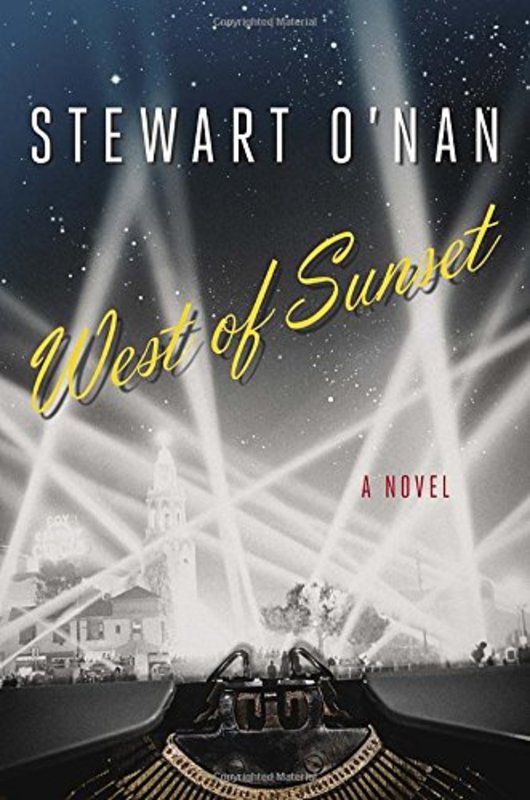 Book cover for "West of Sunset" by Stewart O'Nan