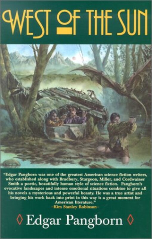 Book cover for "West of the Sun" by Edgar Pangborn