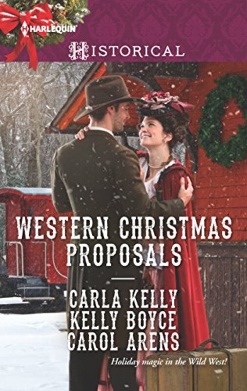 Book cover for "Western Christmas Proposals" by Carla Kelly