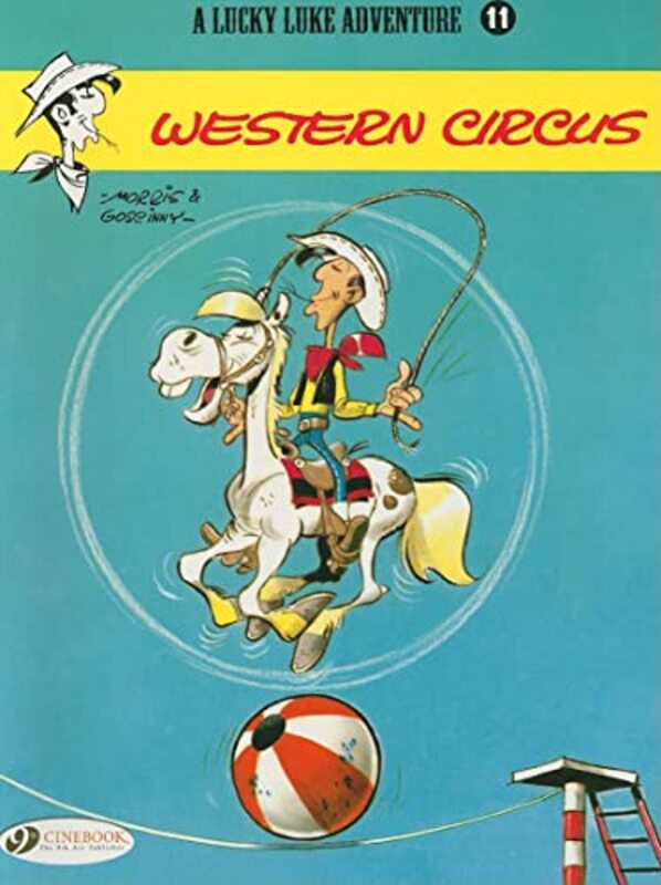 Book cover for "Western Circus" by Rene Goscinny