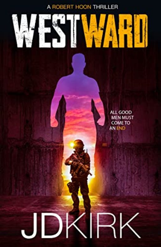 Book cover for "Westward" by JD Kirk