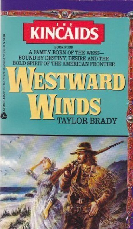 Book cover for "Westward Winds" by Donna Ball