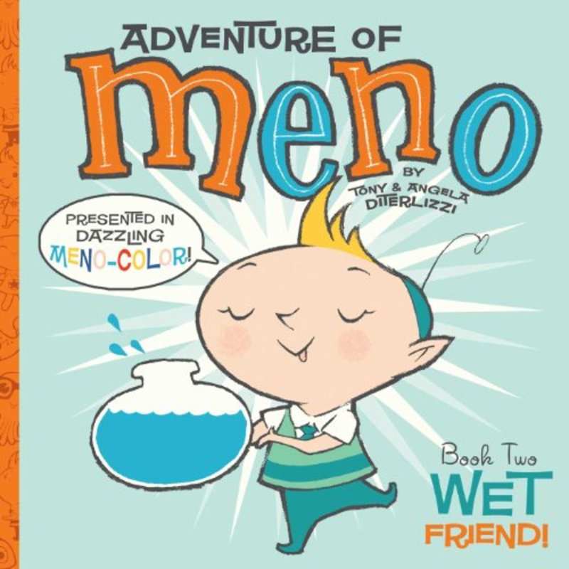 Book cover for "Wet Friend!" by Tony DiTerlizzi