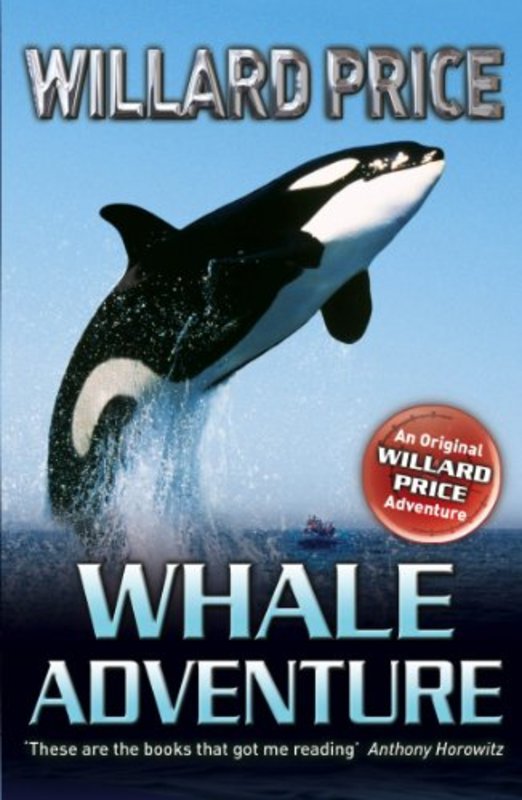 Book cover for "Whale Adventure" by Willard Price