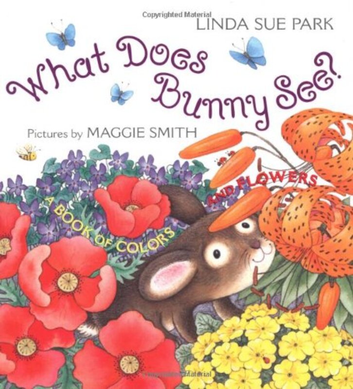 Book cover for "What Does Bunny See?" by Linda Sue Park