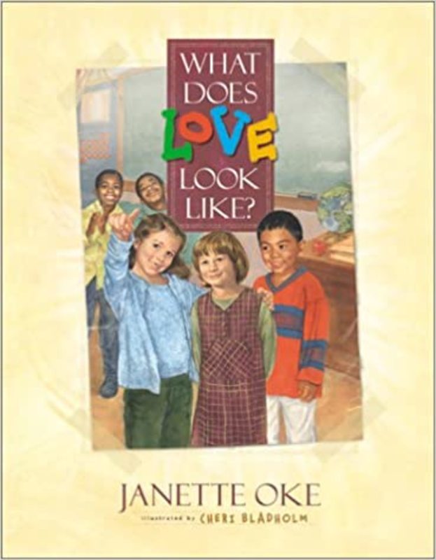 Book cover for "What Does Love Look Like?" by Janette Oke