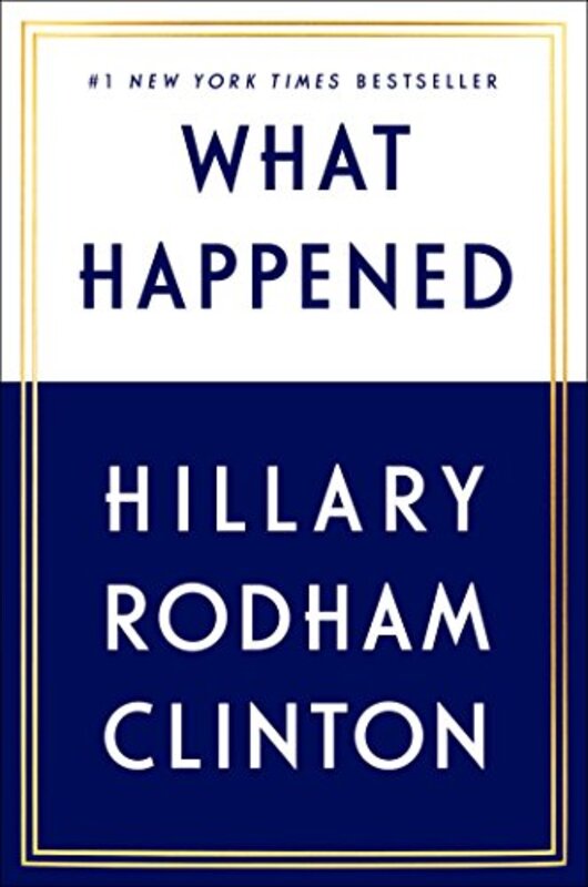 Book cover for "What Happened"