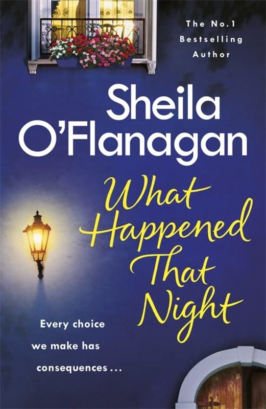 Book cover for "What Happened That Night" by Sheila O'Flanagan