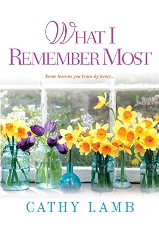 Book cover for "What I Remember Most" by Cathy Lamb
