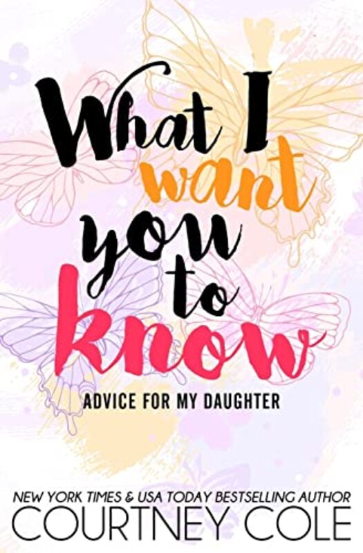 Book cover for "What I Want You to Know" by Courtney Cole