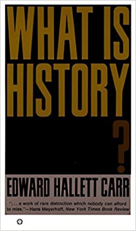 Book cover for "What Is History?" by Edward Hallet Carr