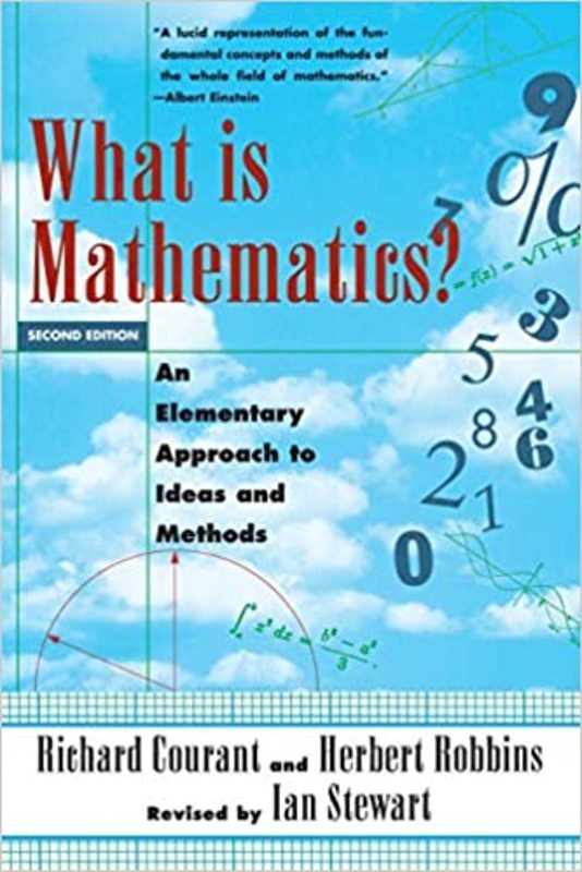 Book cover for "What Is Mathematics?" by Richard Courant