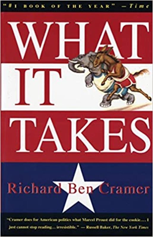Book cover for "What It Takes" by Richard Ben Cramer