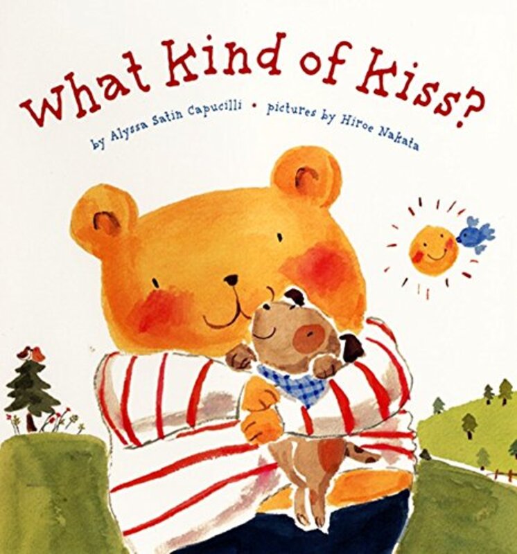 Book cover for "What Kind of Kiss?" by Alyssa Satin Capucilli