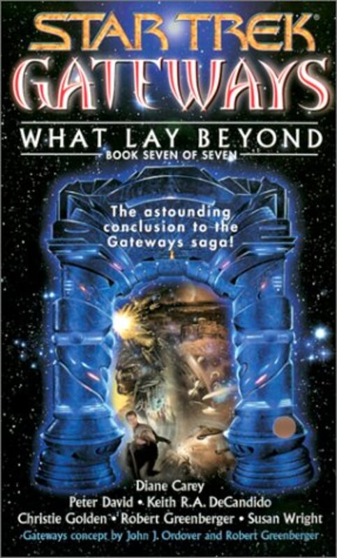 Book cover for "What Lay Beyond" by Peter David