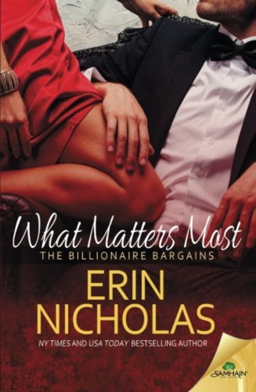 Book cover for "What Matters Most" by Erin Nicholas