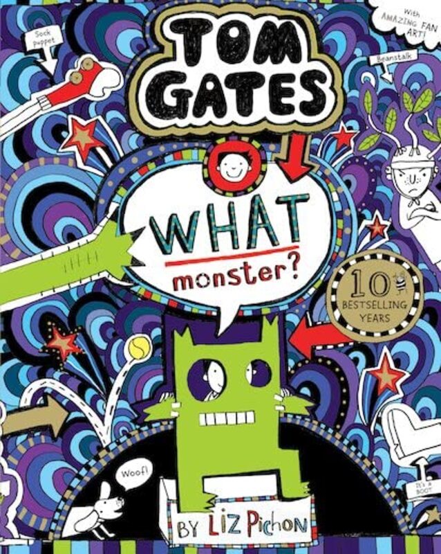 Book cover for "What Monster?" by Liz Pichon