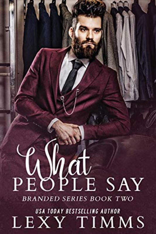 Book cover for "What People Say" by Lexy Timms