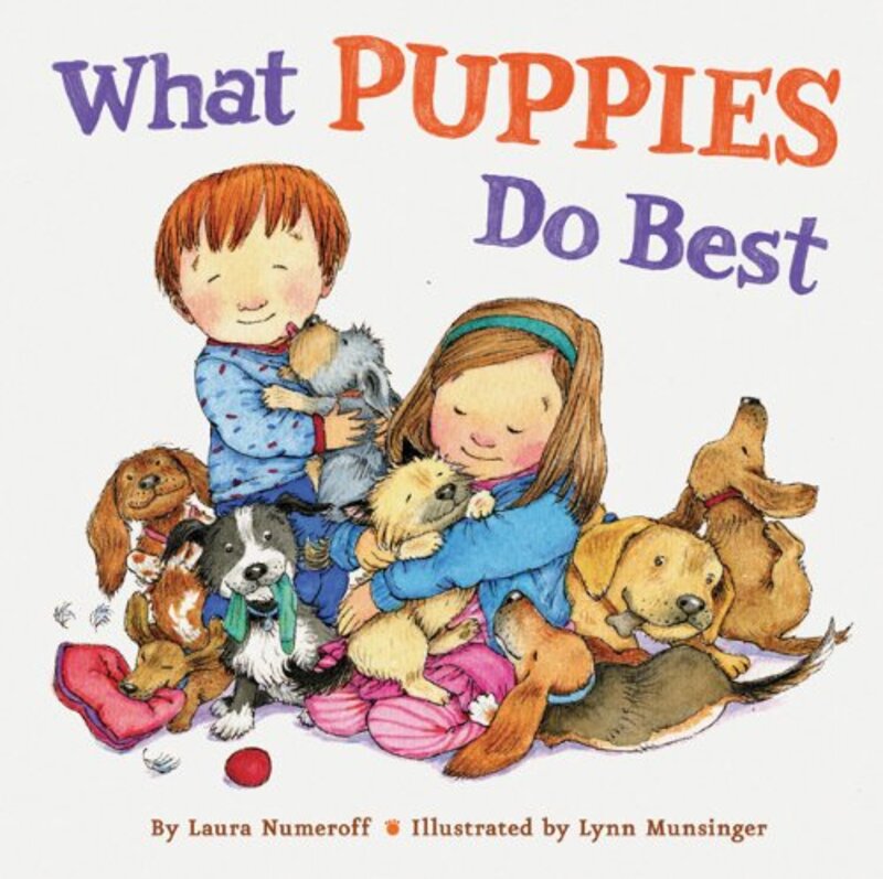 Book cover for "What Puppies Do Best" by Laura Joffe Numeroff