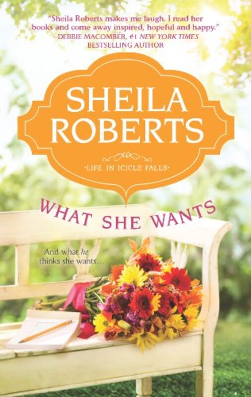 Book cover for "What She Wants" by Sheila Roberts