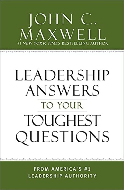 Book cover for "What Successful People Know About Leadership" by John C Maxwell