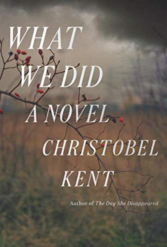 Book cover for "What We Did" by Christobel Kent