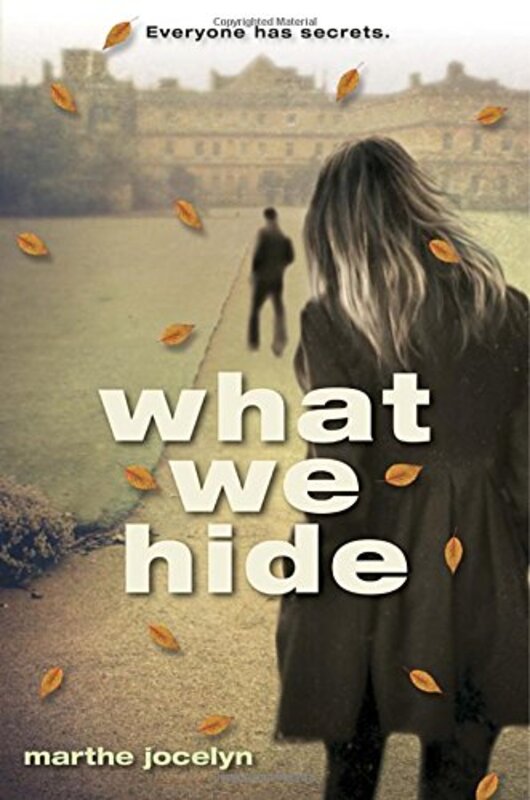 Book cover for "What We Hide" by Marthe Jocelyn