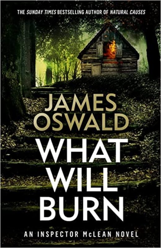Book cover for "What Will Burn" by James Oswald