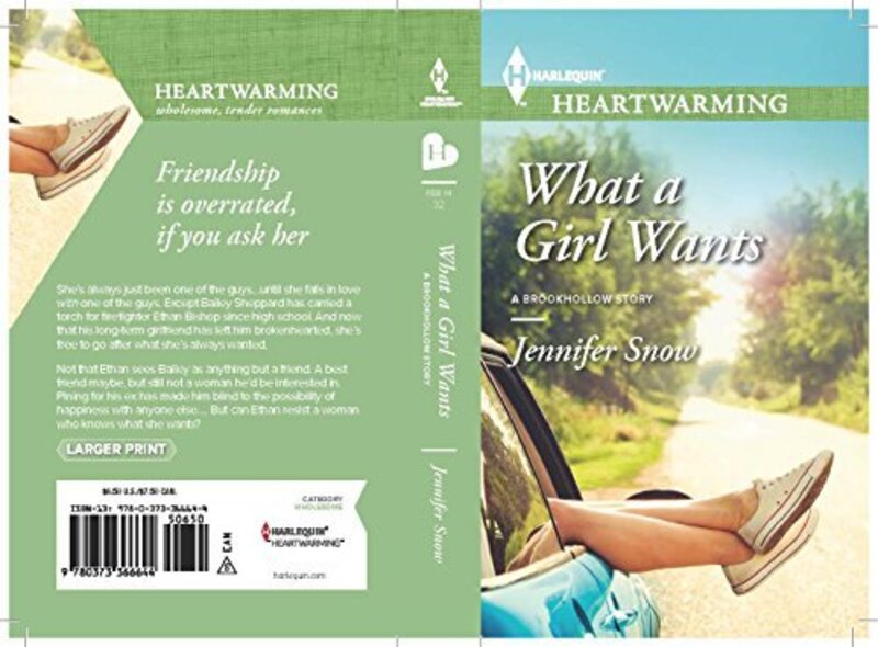 Book cover for "What a Girl Wants" by Jennifer Snow