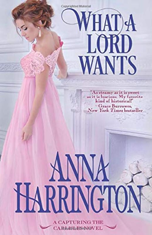 Book cover for "What a Lord Wants" by Anna Harrington